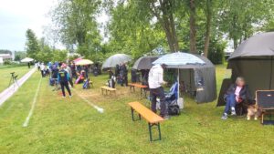 Vor Schießbeginn
